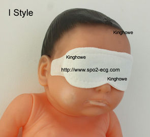 China Eu denomino a cor azul do tamanho de máscara do olho de Phototherapy e branca feita sob encomenda Neonatal fornecedor